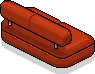 Rotes Sofa Iced