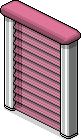 Pinkes Rolltor Iced