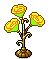 Bronzefarbene Rosenlampe