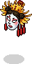 Geisha-Maske