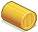 Goldene Röhrchenbonbonmischung
