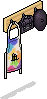 Wand Kleiderhaken