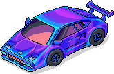 Funkelndes Luxus-Auto