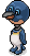 Wackelkopf-Pinguin