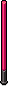 Rote Slalomstange