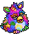 Regenbogen-Fluffby