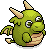 Grüner Plüschdrache