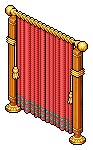 Antiker Vorhang