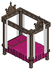Himmelbett des Grauens