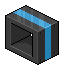 Mittleres Cubieregal (blau)