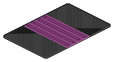 Cubie Teppich (lila)
