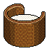 Baststuhl Dunkel Coco Alba