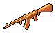 Dekoratives Bronze-Gewehr