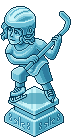 Eishockey-Statue