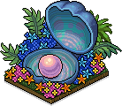 Glänzende Liebes-Auster