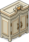 Verzierter Schrank
